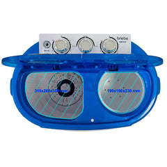 Mini Lavadora briebe Camp Portátil Camping con Centrifugado 3Kg Blanco/Azul