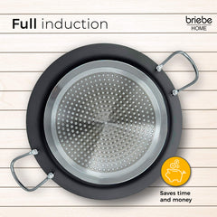 Paellera Inducción Zafrán 42cm 9-10 raciones